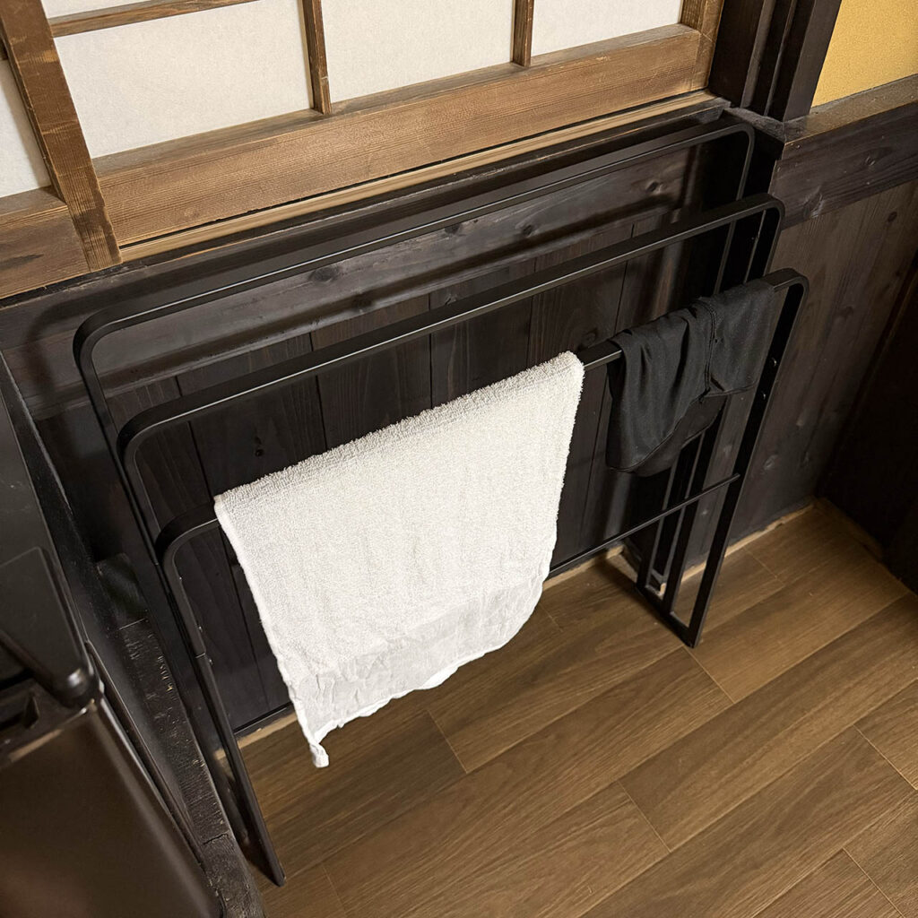 쿠로카와 유사이 온센 별관 객실 안내 - 건조대