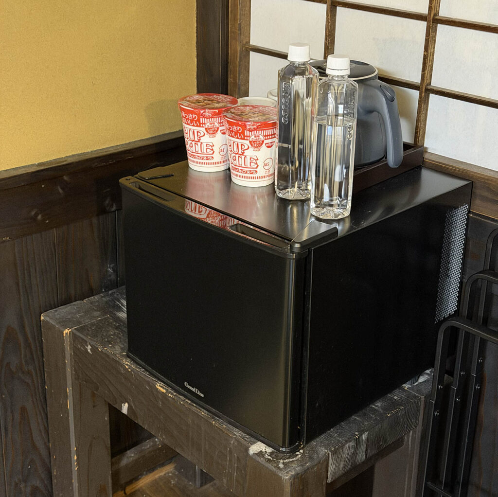 쿠로카와 유사이 온센 별관 객실 안내 - 냉장고